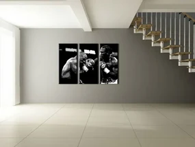 Ručne maľovaný POP Art obraz Tyson vs. Lewis | rôzne rozmery