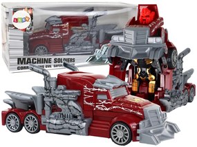Lean Toys Transformer kamión 2v1 - červený