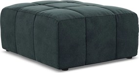 Modrá zamatová podnožka Aloha – Makamii