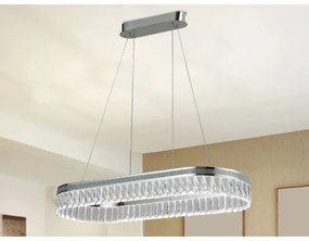 Stmievateľný LED krištáľový luster na lanku THALIA LED/50W/230V 3000-6000K + diaľkové ovládanie