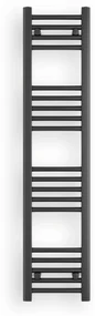 Erga Puerto, vykurovacie teleso 1300x300 mm, 390W, čierna matná, ERG-LAV-GRZE-BK-30130