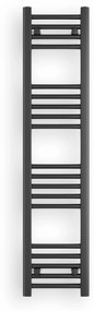 Erga Puerto, vykurovacie teleso 1300x300 mm, 390W, čierna matná, ERG-LAV-GRZE-BK-30130