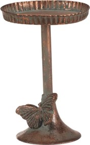 Kovový svietnik 20 cm medený FUP563-M
