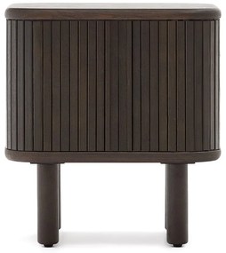 Tmavohnedý nočný stolík Mailen – Kave Home