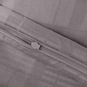 SATÉNOVÉ OBLIEČKY MARSELA EXCLUSIVE 160X200 CM, 2KS 70X80 CM SIVÉ