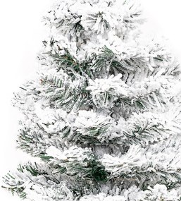 Zasnežený stromček v jute Tiga, 50 cm, 50 cm