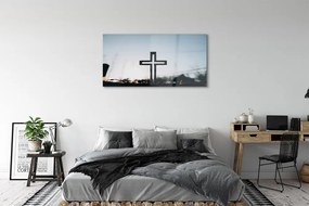 Obraz plexi Kríž 125x50 cm