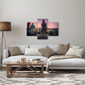 Obraz - Na Karlovom moste (90x60 cm)