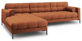 Rohová pohovka v tehlovej farbe (ľavý roh) Bali – Cosmopolitan Design