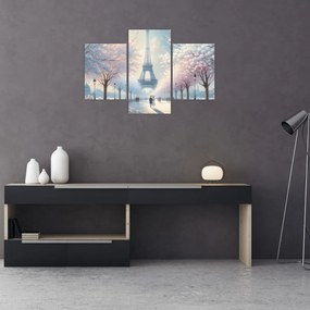 Obraz - Maľba z Paríža (90x60 cm)