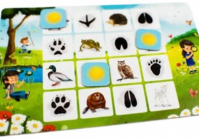 Captain Smart - Inteligentné bingo - po stopách zvierat