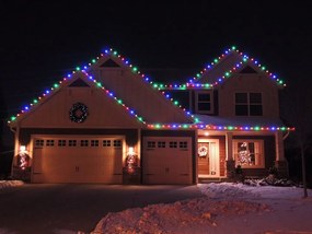 Vianočné svetielka vonkajšie FLASH multicolor 200 LED