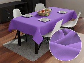 Biante Dekoračný obdĺžnikový obrus Rongo RG-038 Svetlý fialový 140x220 cm