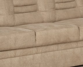 Rohová sedacia súprava Merlin, béžová látka