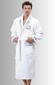 Soft Cotton Luxusný pánsky župan MARINE MAN v darčekovom balení