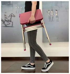 Kovové schodíky 47 cm M2 ALU Taburete – Rolser