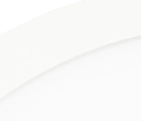 Stropné svietidlo biele 40 cm vrátane LED 3-stupňové stmievateľné IP44 - Steve