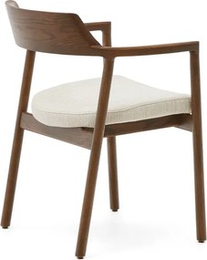 Hnedá jedálenská stolička Alocs – Kave Home