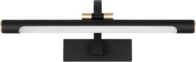 Nástenné LED svietidlo Vinci, 1x LED 15w, 4000k, (fi 60cm), b/g