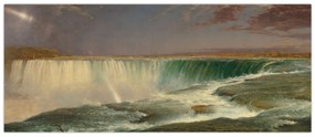 Obraz - Frederic Edwin Church, Niagara, reprodukcia (120x50 cm)