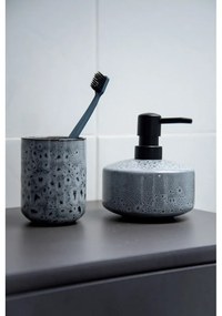 Sivý keramický pohárik na kefky Wenko Oviedo
