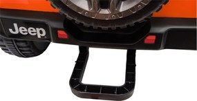 LEAN CARS Elektrické autíčko Jeep Rubicon 4x4 DK-JWR556 4x200W 24V oranžové