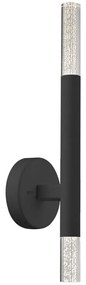 Zuma Line W0461-02E-P7P7 - LED Nástenná lampa ONE 2xLED/5W/230V čierna