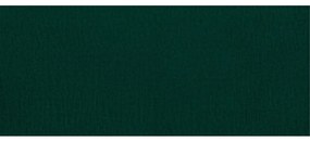 Tmavozelené zamatové kreslo ušiak Carole – Ropez