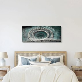 Obraz fontány (120x50 cm)
