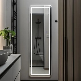 BRILAGI - Stojacie zrkadlo BELLEZA LED/42W/230V 160x50 cm IP44 CRI 90 stmievateľné +CCT