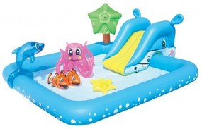 BESTWAY Fantastic Aquarium – nafukovacie vodné ihrisko so šmykľavkou