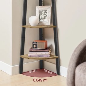 Rohová polica LLS034B88