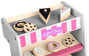 Cukráreň s kávovarom Ricokids 785101 biela