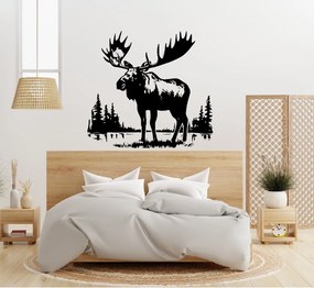 PIPPER. Textilná nálepka na stenu "Los"