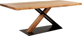 XXXLutz JEDÁLENSKÝ STÔL, akácia, čierna, farba akácie, 200/100/76 cm Linea Natura - Obývacie zostavy - 001630016001