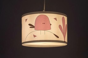 Rabalux 72069 detský závesný luster Fowly, biela