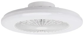 Aigostar B.V. Aigostar - LED RGBW Stmievateľné stropné svietidlo s ventilátorom LED/40W/230V AI1895