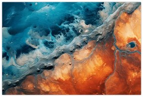 Obraz - Voda a oheň (90x60 cm)