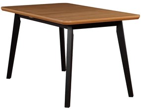 Rozkladací stôl ST41 140/180x80cm dub wotan/cierny