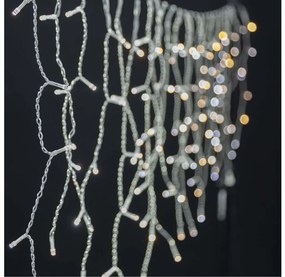 Nedis WIFILXC03W250 - LED Vianočný záves 240xLED/8 funkcií 8m IP65 Wi-Fi Tuya