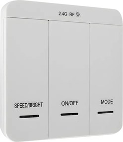 Sada digitálnych LED pásikov 5m COB 65W WS2811 24V regulátor napájania