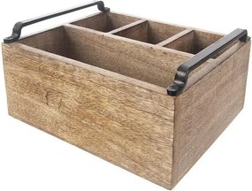 Stojan drevený na koreničky a dochucovadlá MANGO