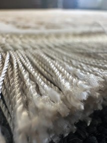 Koberec Miras 1200 CREAM – krémový obdĺžnik s orientálnym vzorom Rozmer: 200x300 cm