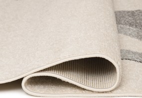 TA Koberec H318A BIELA/ŠEDÁ HAPPY FBA