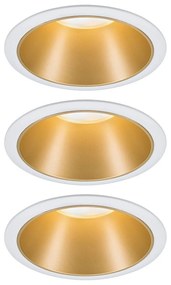 Paulmann Cole bodové LED, zlato-biela súprava 3 ks