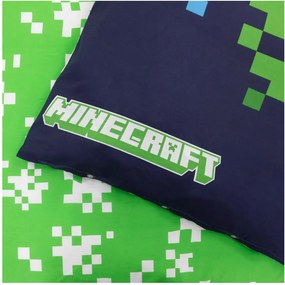 Detské obliečky MINECRAFT HEROES farebné Rozmer obliečky: 70 x 80 cm | 140 x 200 cm
