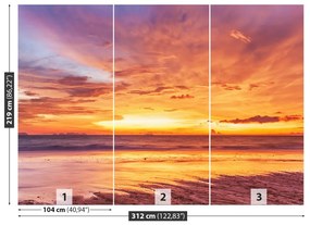Fototapeta Vliesová Krásny západ slnka 208x146 cm