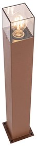 Priemyselná vonkajšia stojaca lampa hrdzavohnedá 70 cm IP44 - Denmark