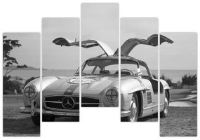 Mercedes-Benz 300SL - moderný obraz