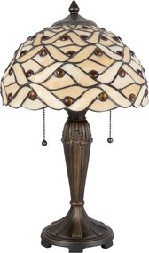 Stolná lampa Tiffany Joana - 30*51 cm 2x E27/40W